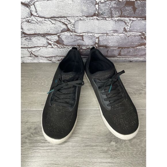 Vessi Weekend Sneaker Concrete Asphalt Black Fabric Shoes Men Sz 10M US/43EU - Picture 1 of 16